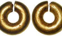 Ancient British (Celtic) ringmoney - found in Lincolnshire in 1980s