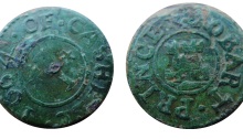 1664 trade token Robart Prince of Cashel, Co Tipperary