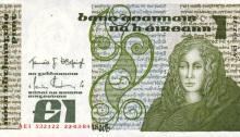1984 B Series £1 Banknote