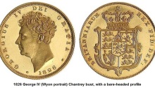 1826 George IV (Wyon portrait)