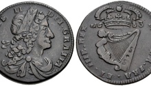 Charles II (1660-1685), Armstrong and Legge's Regal Coinage, Copper Halfpenny, 1683, Small Letters