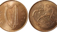 1971 Ireland decimal twopence