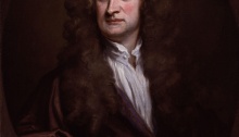 Isaac Newton in a 1702 portrait by Godfrey Kneller