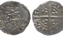 Edward III Halfpenny, Dublin mint