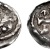 John. As Lord of Ireland, 1172-1199. AR Farthing (10mm, 0.27 g). Second (‘DOMinus’) coinage, Group II, cross pommée. Waterford mint; Gefrei, moneyer. Struck circa 1198-1199. Mascle with trefoils at quarters / Cross pattée; G Є F R in quarters. Withers VI p. 31; O'S, Earliest 4; SCBI 10 (Ulster), pl. XVI, 11 var. (arrangement of rev. legend); D&F 41; SCBC 6222. Near VF, toned, obverse slightly off center. Very rare