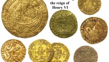 Gold coins circulating in Ireland during the reign of Henry VI, c. 1460 (when he fixed exchange rates)