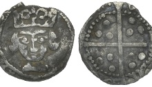 Edward IV (1461-83), Penny, light cross and pellets coinage (1478), Trim Mint. (The Old Currency Exchange, Dublin)