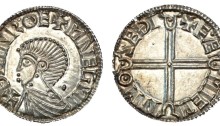 Hiberno-Norse Phase 1, Class B, 1.31g, Thymn, ÐYMNROE+MNEGNI, rev. E.ÆMIEMN MO SEÐI, (S.6108 var). The Old Currency Exchange, Dublin, Ireland.