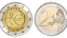 2009 Ireland - Special €2 commemorative coin (10th anniversary of the EMU and the birth of the euro)