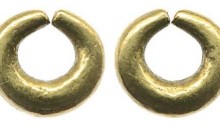 Gold Ring Money - Penannular ring (plain type) c. 1200-100 BC, 3.98g, allegedly found in Co Clare in the 19th C