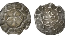 John De Courcy, Lord of Ulster, Farthing, anonymous issue, Downpatrick Mint (SCBI Ulster 336, S 6227, DF 47)