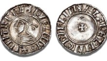 Hiberno-Norse Penny, Phase I, Class D Small Cross (Sithric), 1.39g, Moneyer Ælfrel (SCBI BM 50, S 6117)
