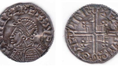 Hiberno-Norse Silver Penny, Phase 1, Class C (Helmet type). Struck in the name of Sihtric, King of Dublin. Dublin mint signature, Moneyer Car